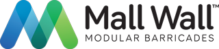 mall wall barricades logo